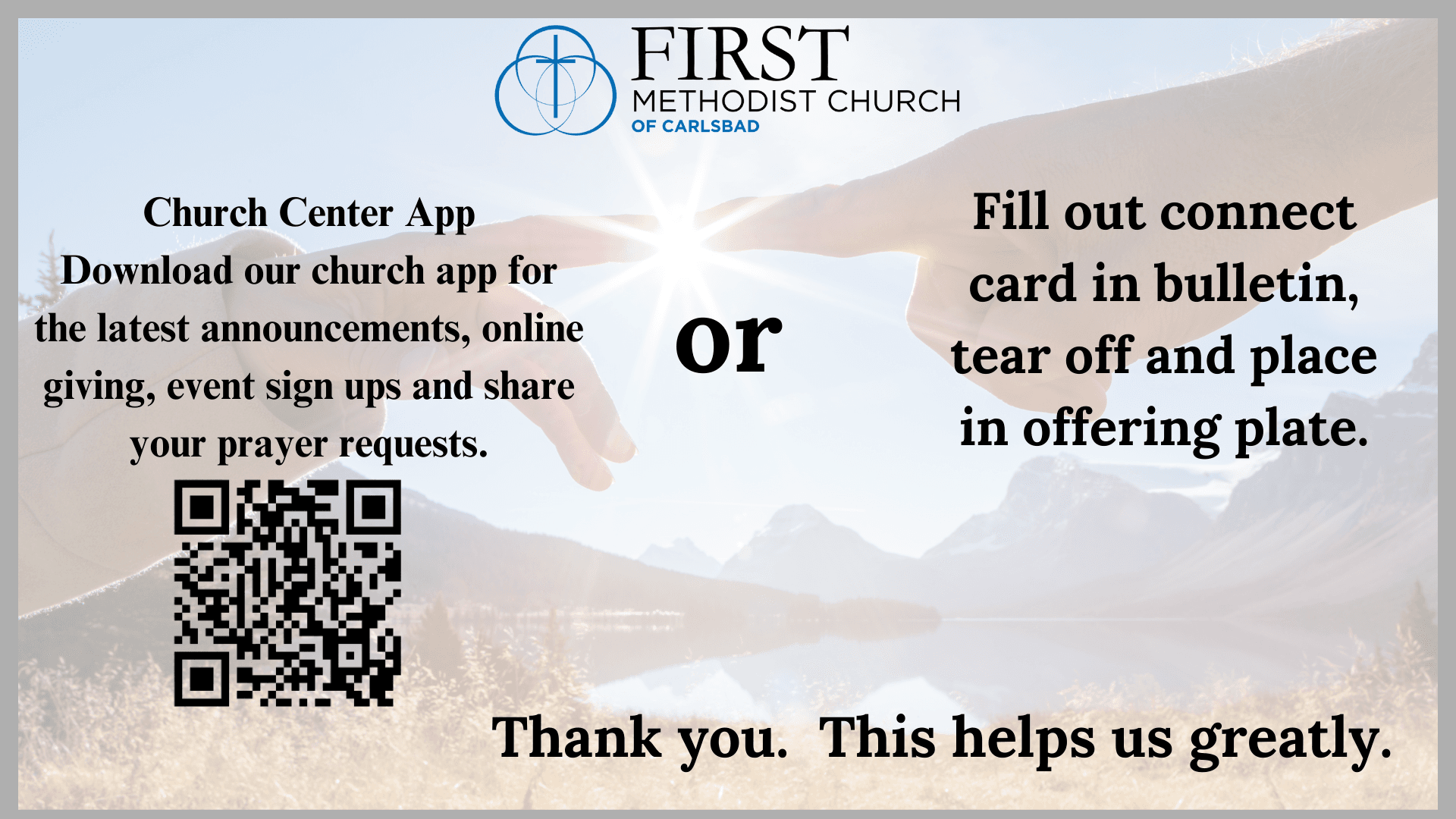 Church Center App Slide