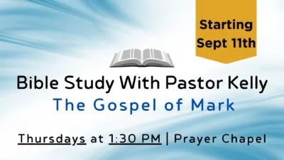 Bible Study with Pastor Kelly