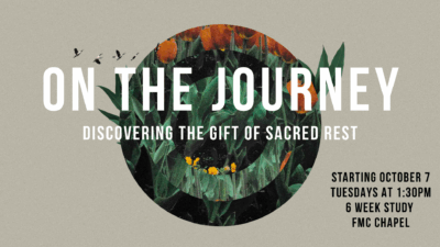 On the Journey – Discovering the Gift of Sacred Rest