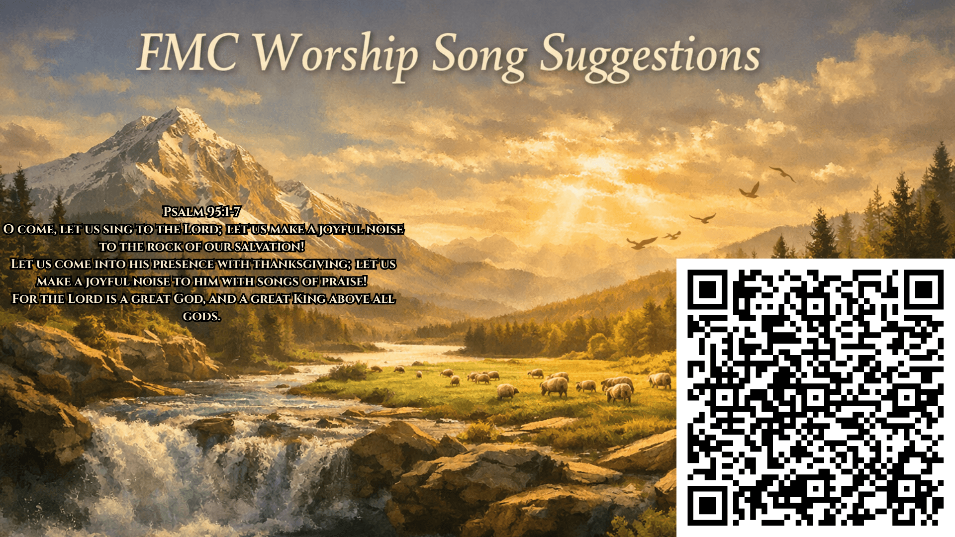 FMC Song Suggestions