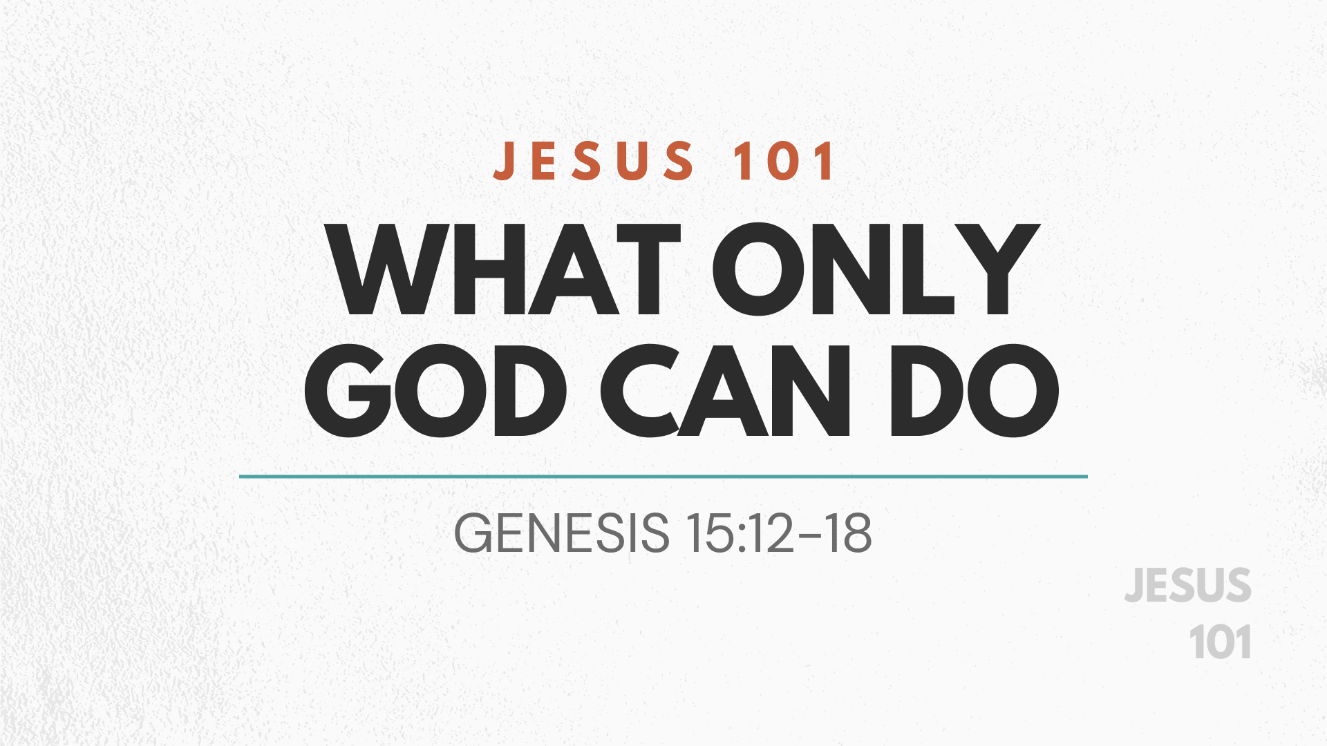 What Only God Can Do – Kelly McCuaig