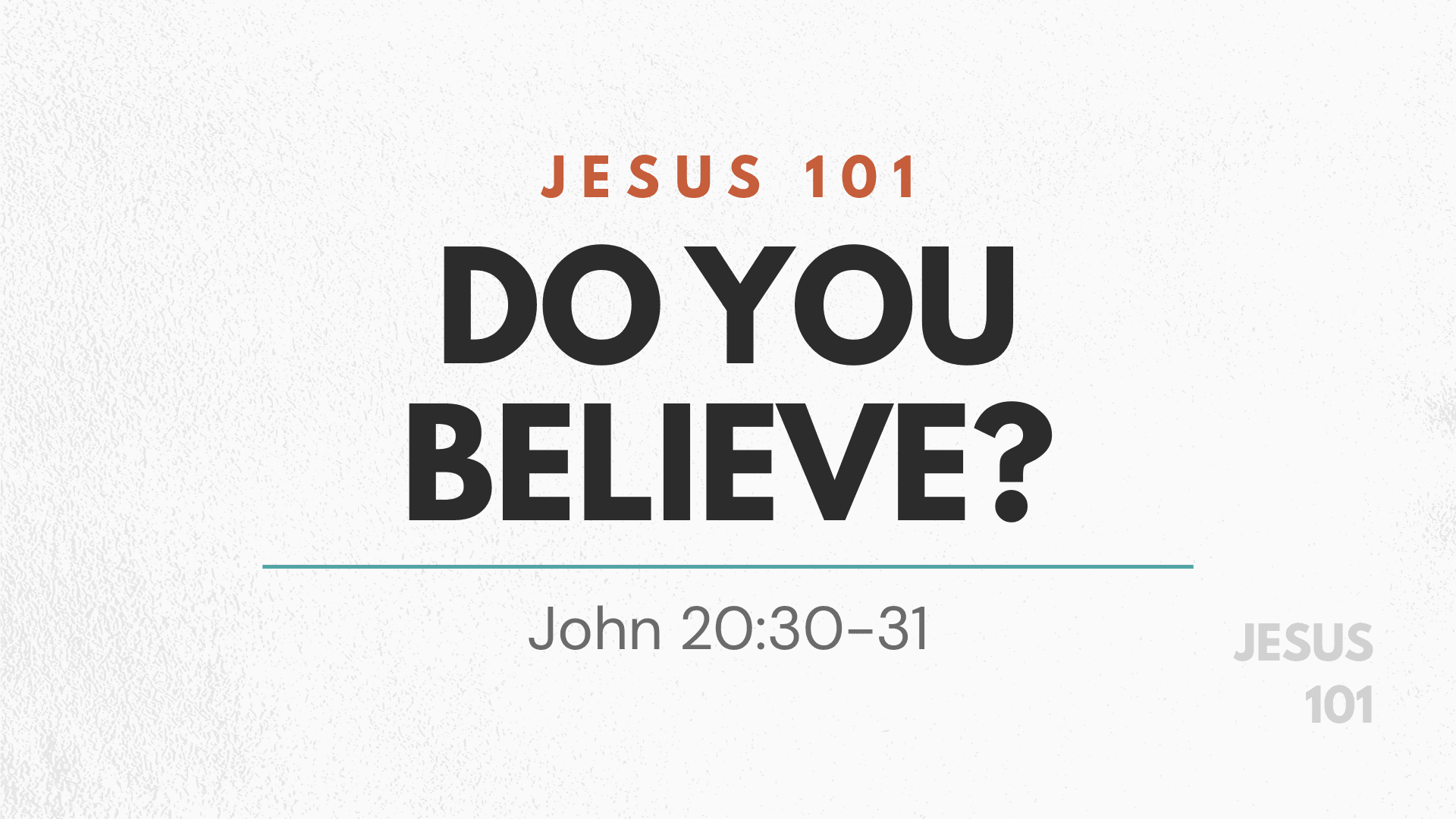 Do you Believe? – Kelly McCuaig