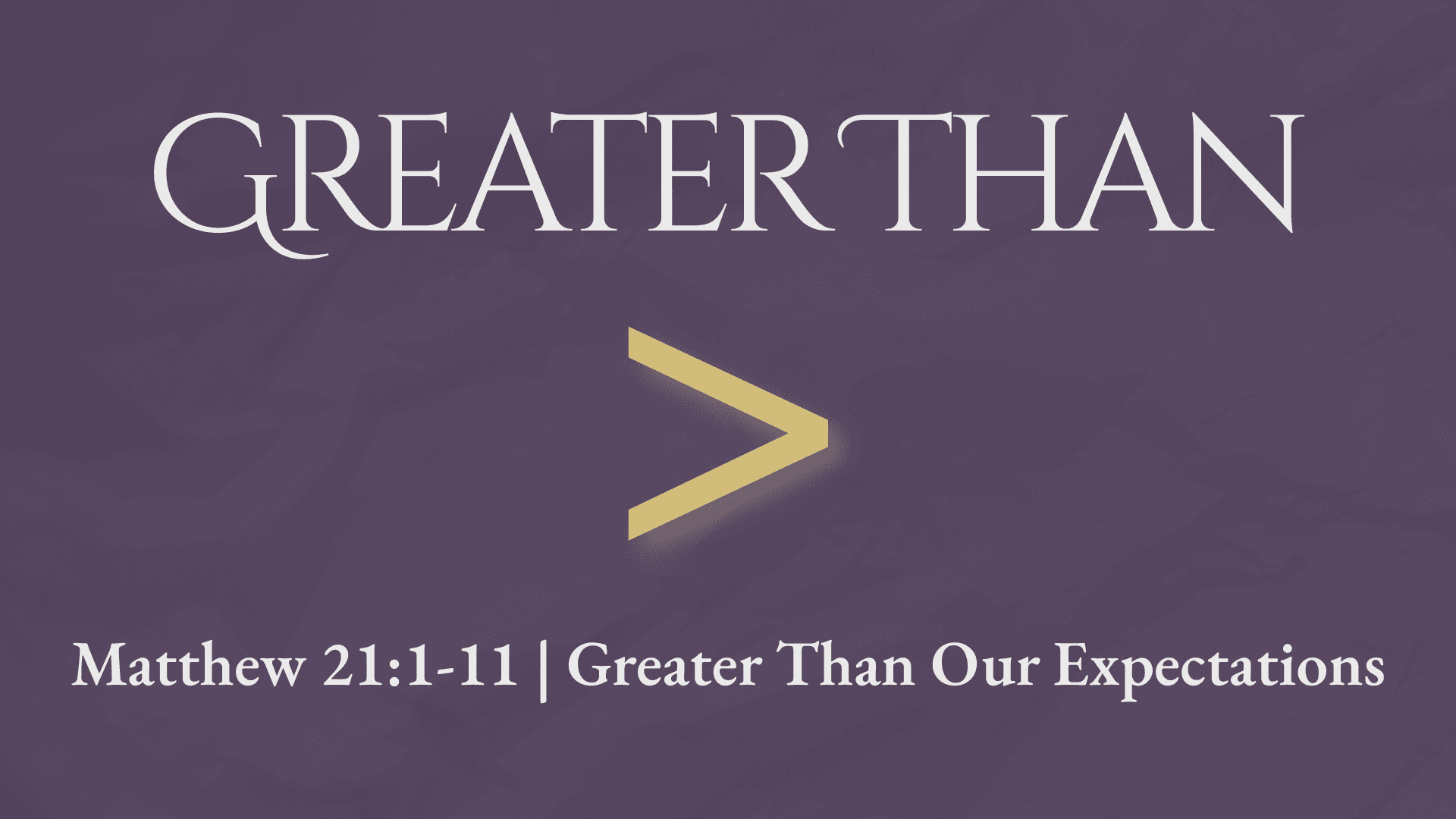 Greater Than our Expectations – Kelly McCuaig